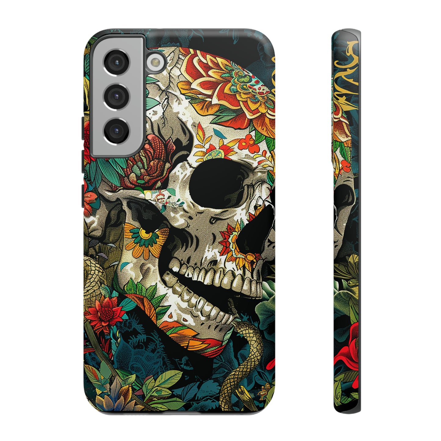 Tough Phone Case Skull 01