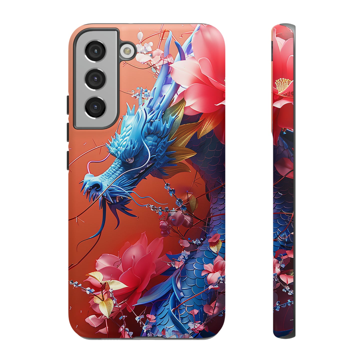 Tough Phone Cases Azure Serpent