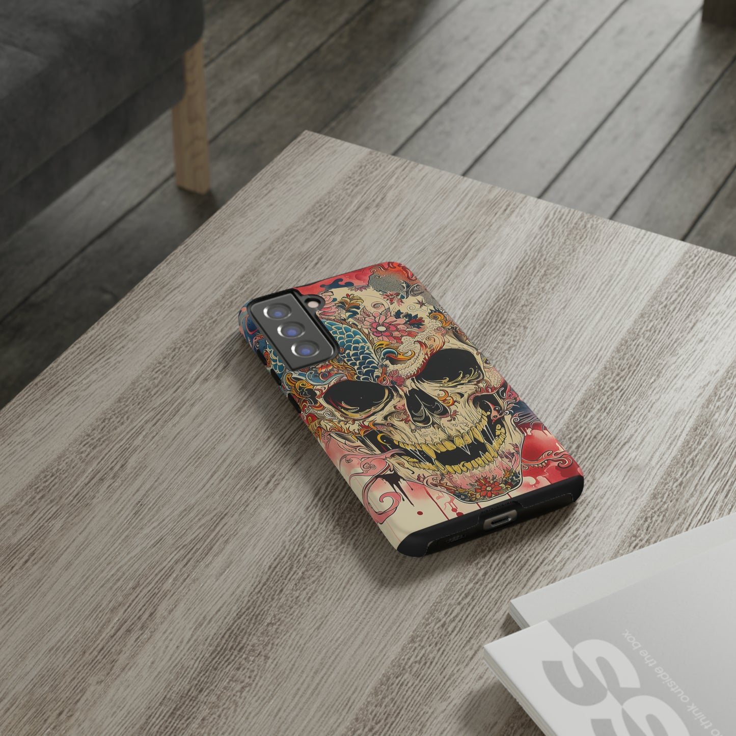 Tough Phone Case Skull 05