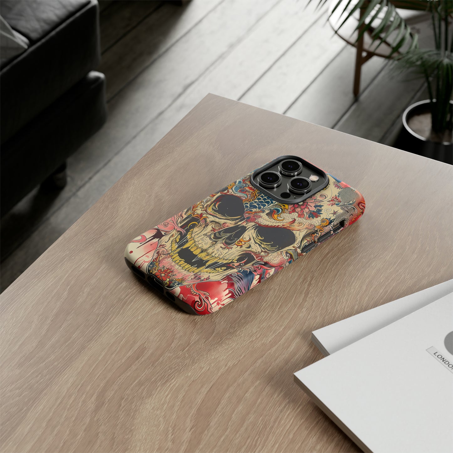 Tough Phone Case Skull 05