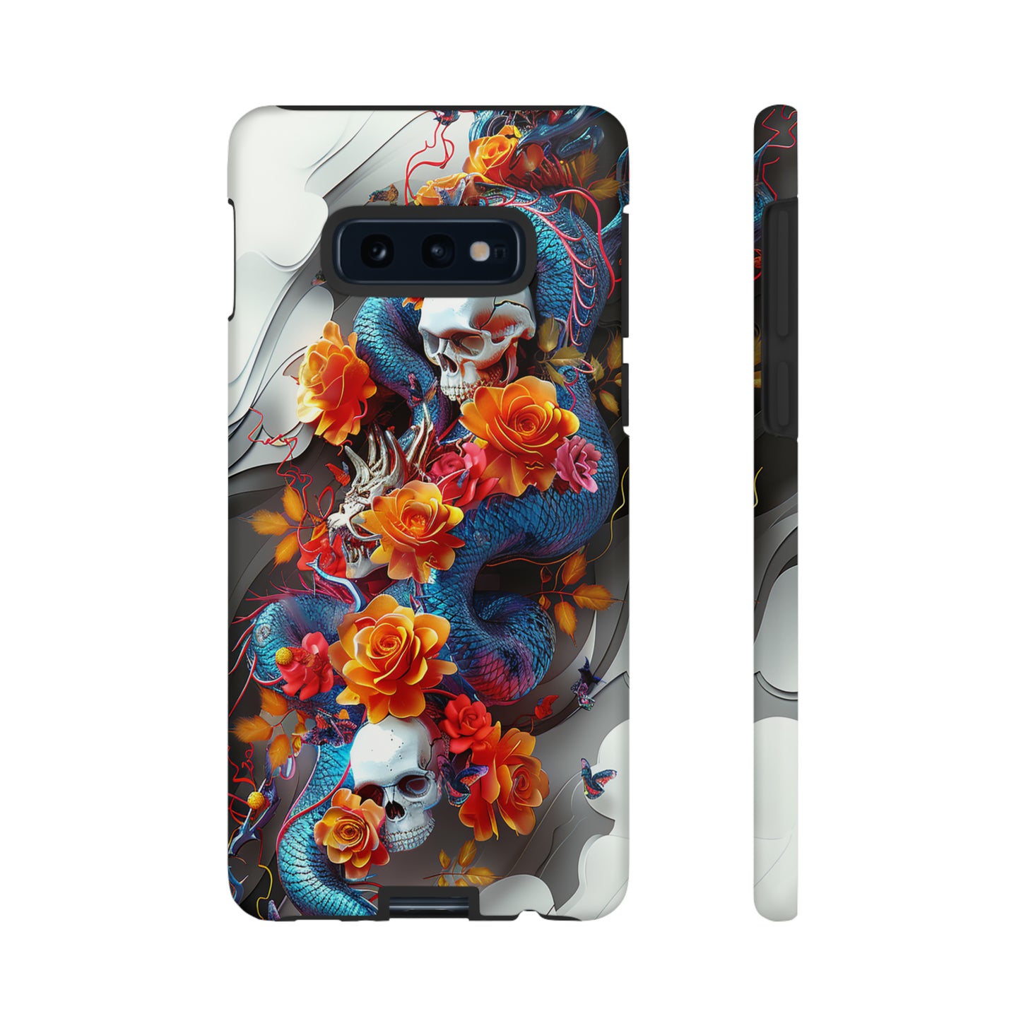 Tough Phone Case Skull 02