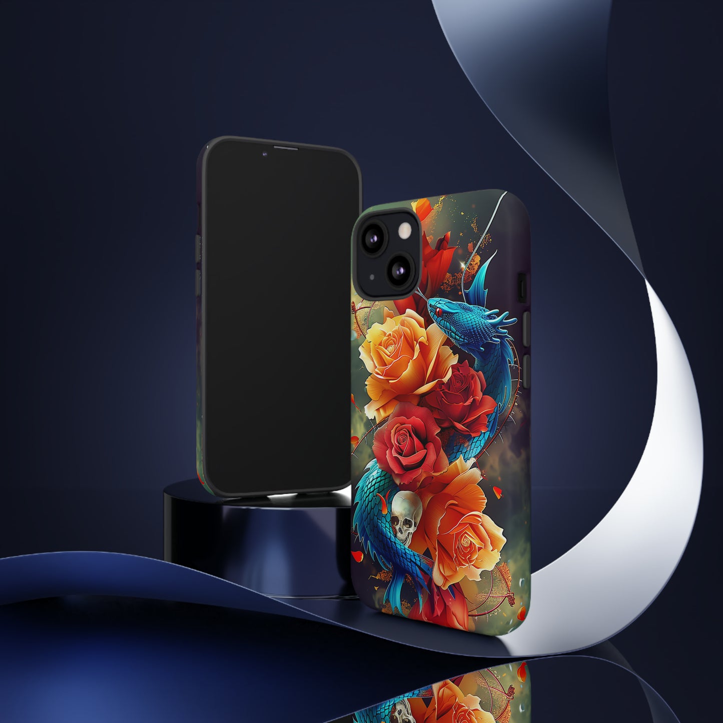 Tough Phone Cases Eternal Bloom and Beast