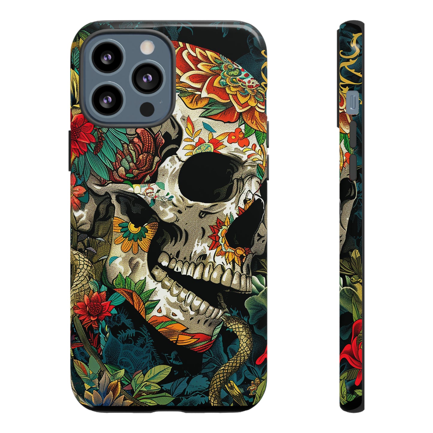 Tough Phone Case Skull 01