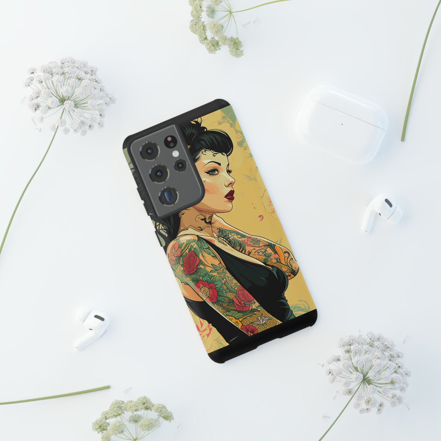 Tough Phone Case Lady 06