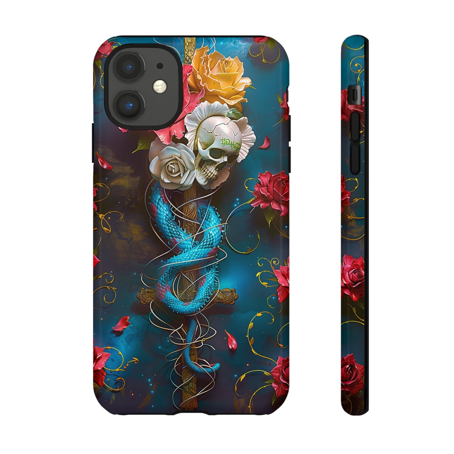 Tough Phone Cases Serpent & Roses