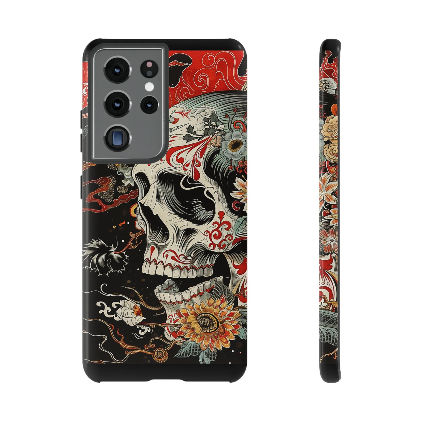 Tough Phone Case Skull 07