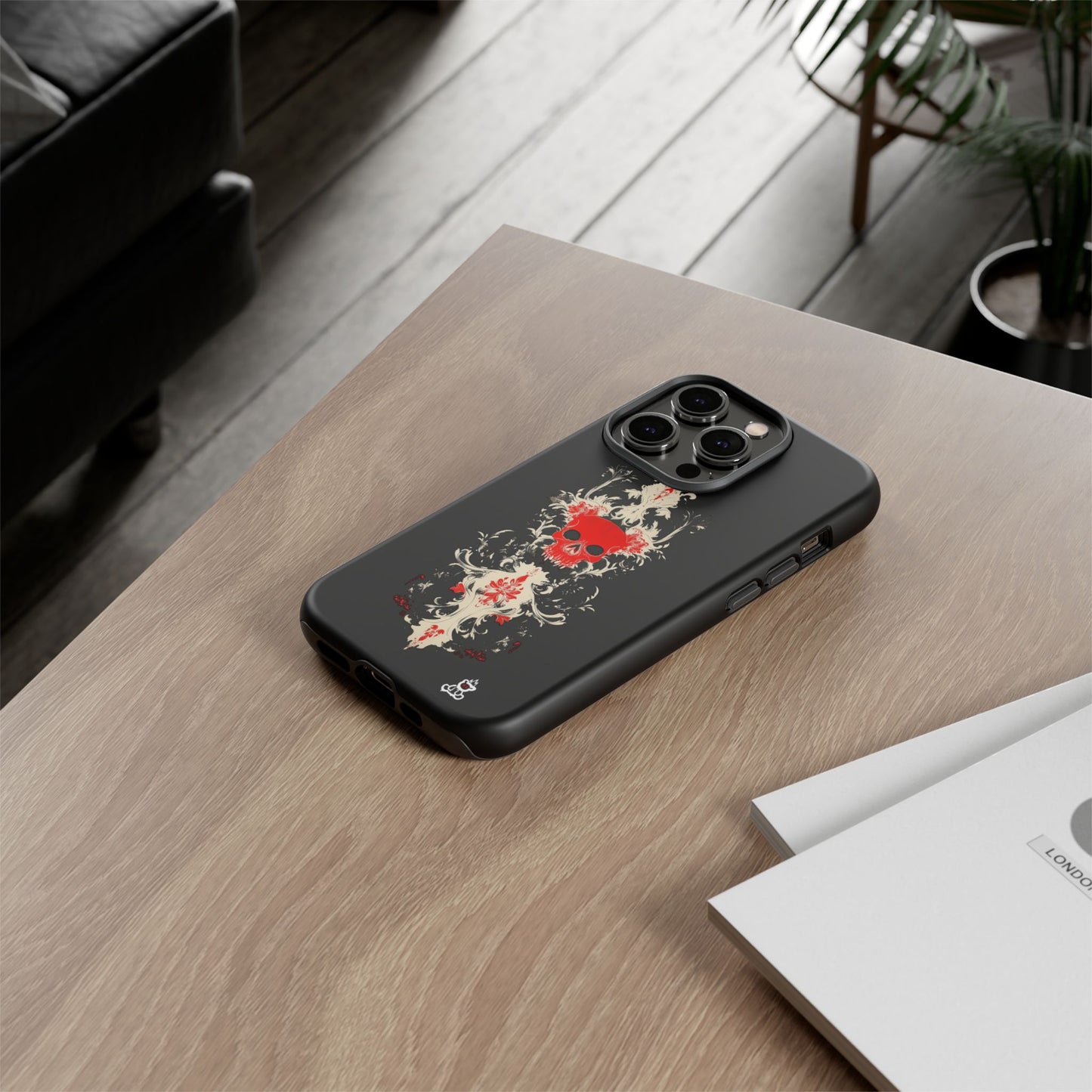 Tough Cases: Crimson Baroque Skull