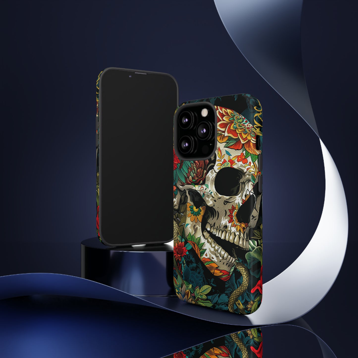 Tough Phone Case Skull 01