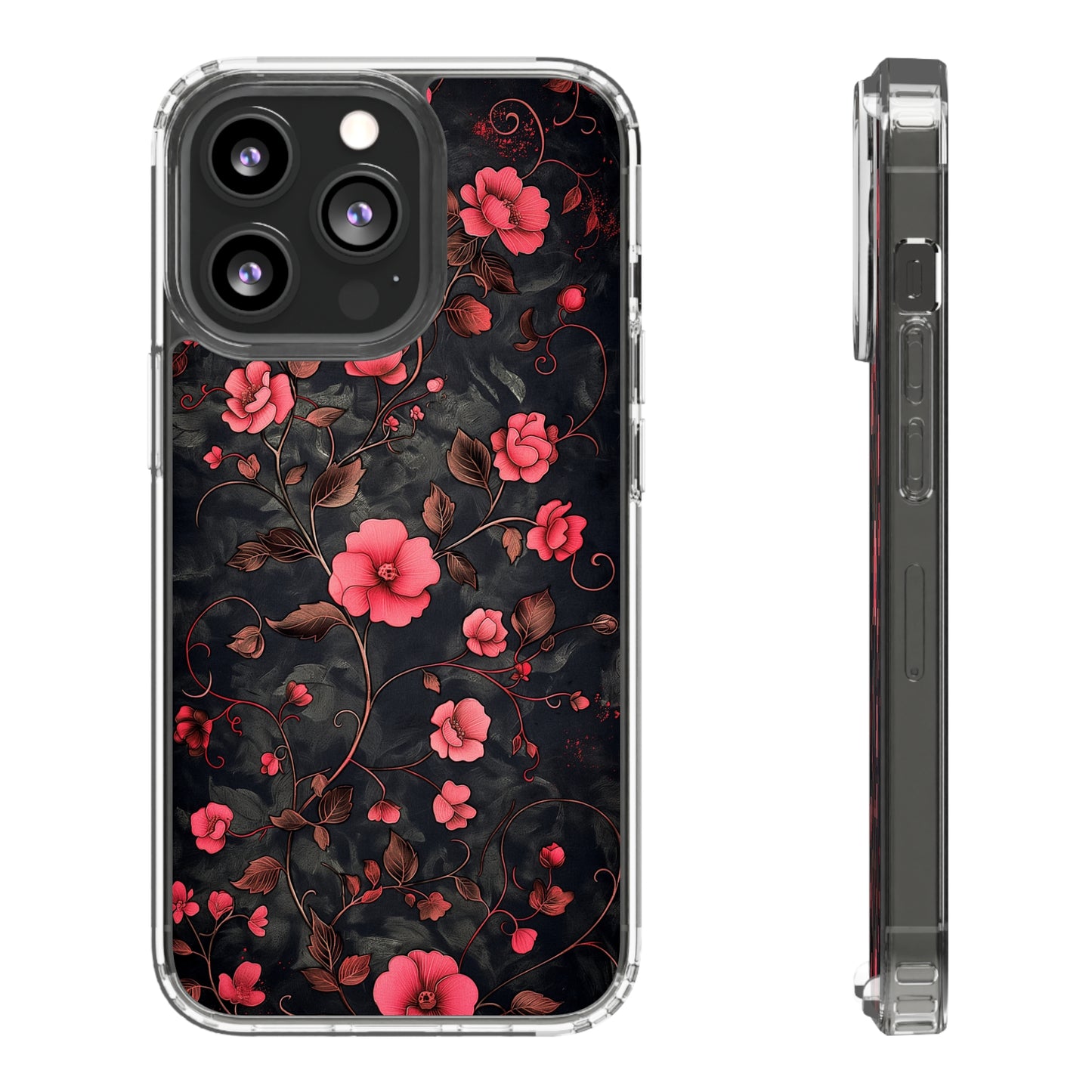 Clear Phone Cases Floral Art