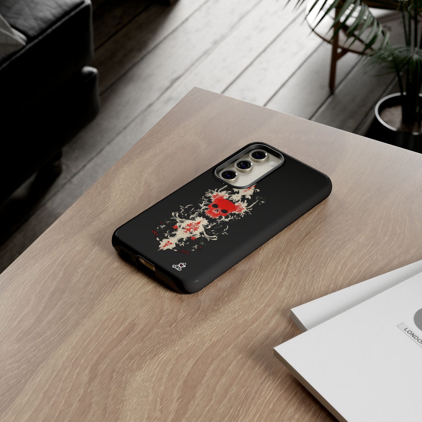 Tough Cases: Crimson Baroque Skull