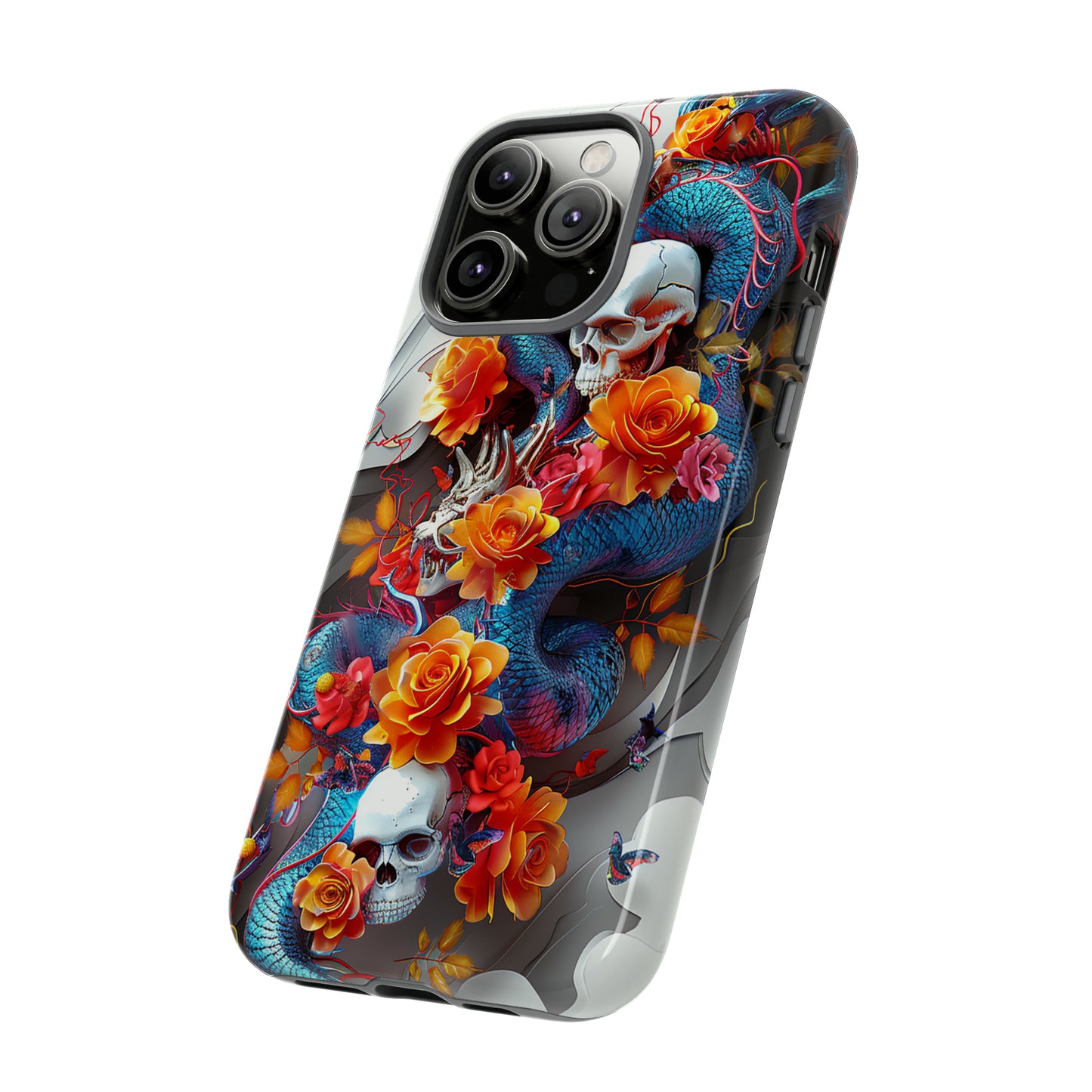 Tough Phone Case Skull 02