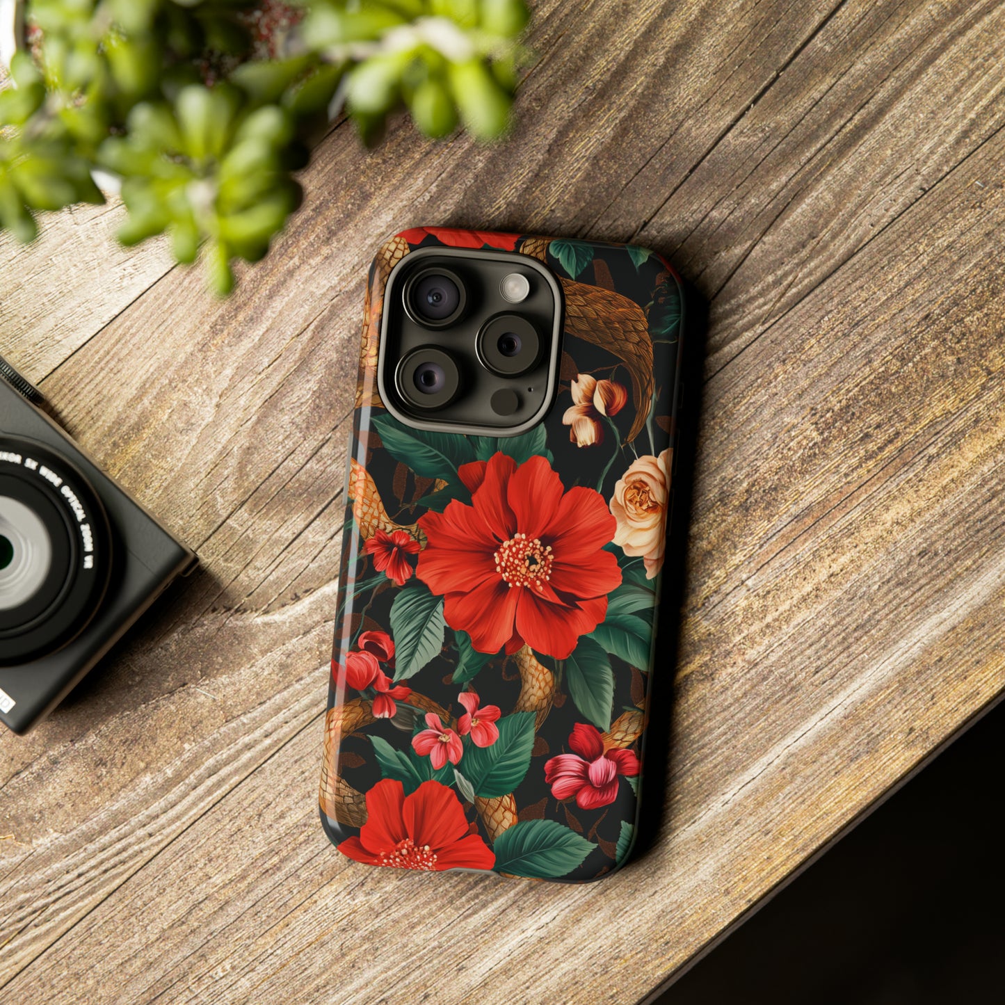 Tough Phone Case Flower 03