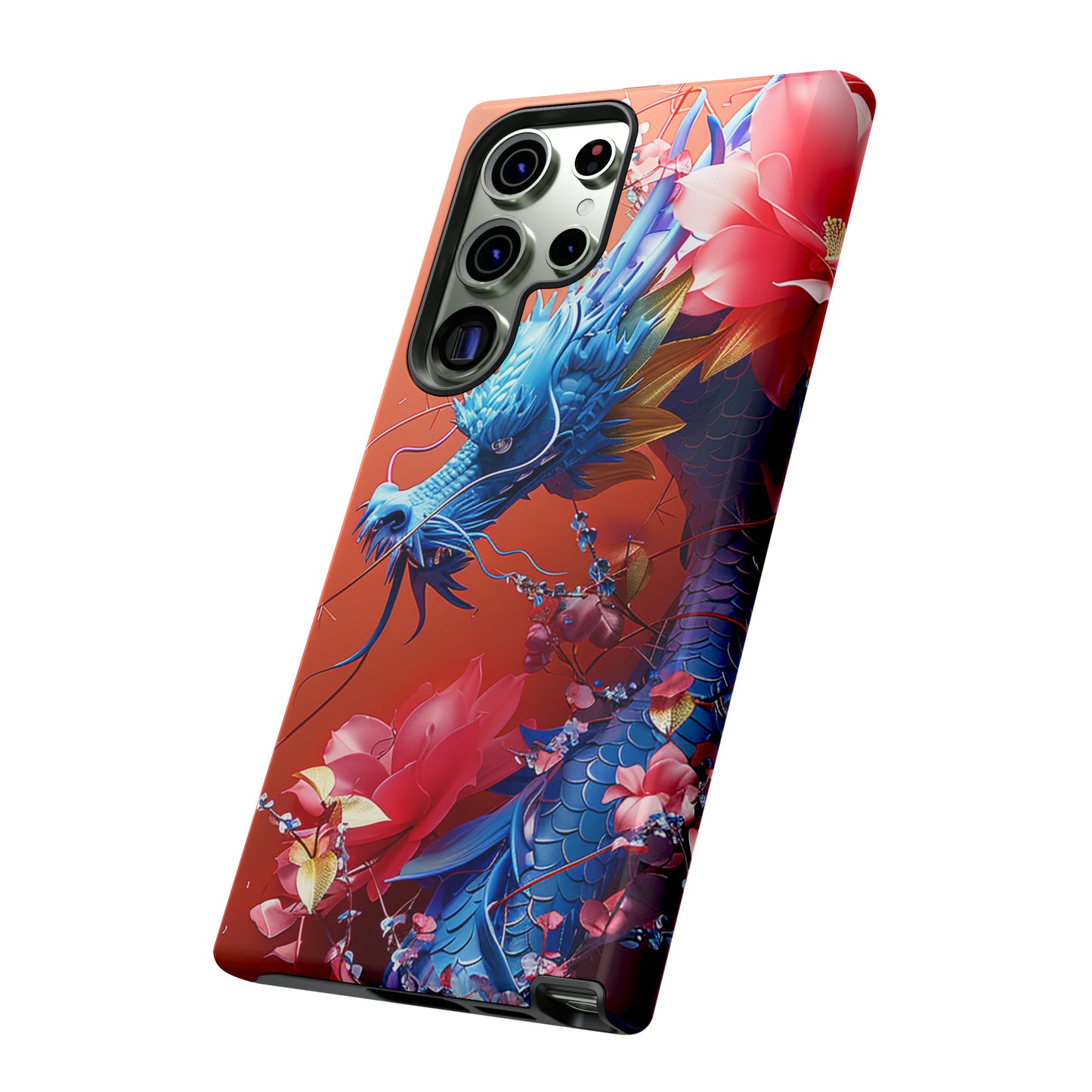 Tough Phone Cases Azure Serpent