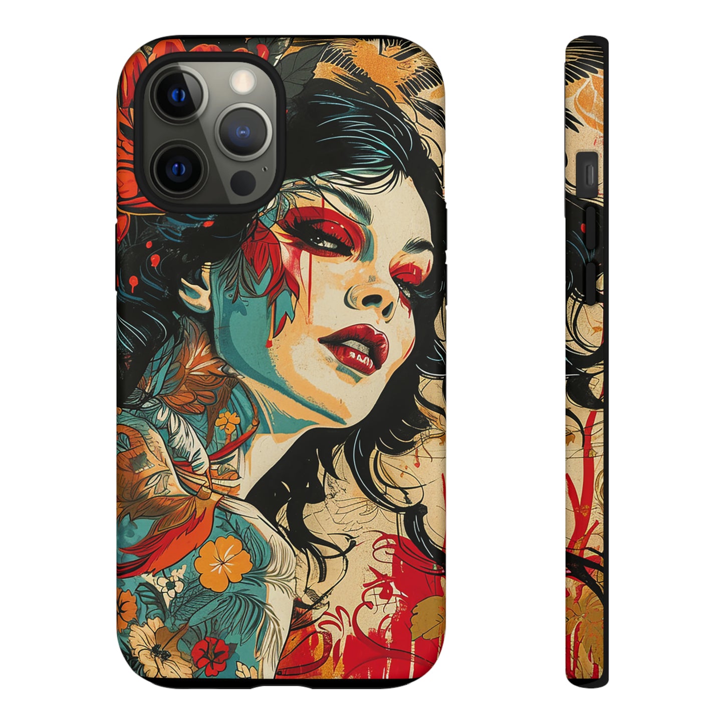 Tough Phone Case Lady 01