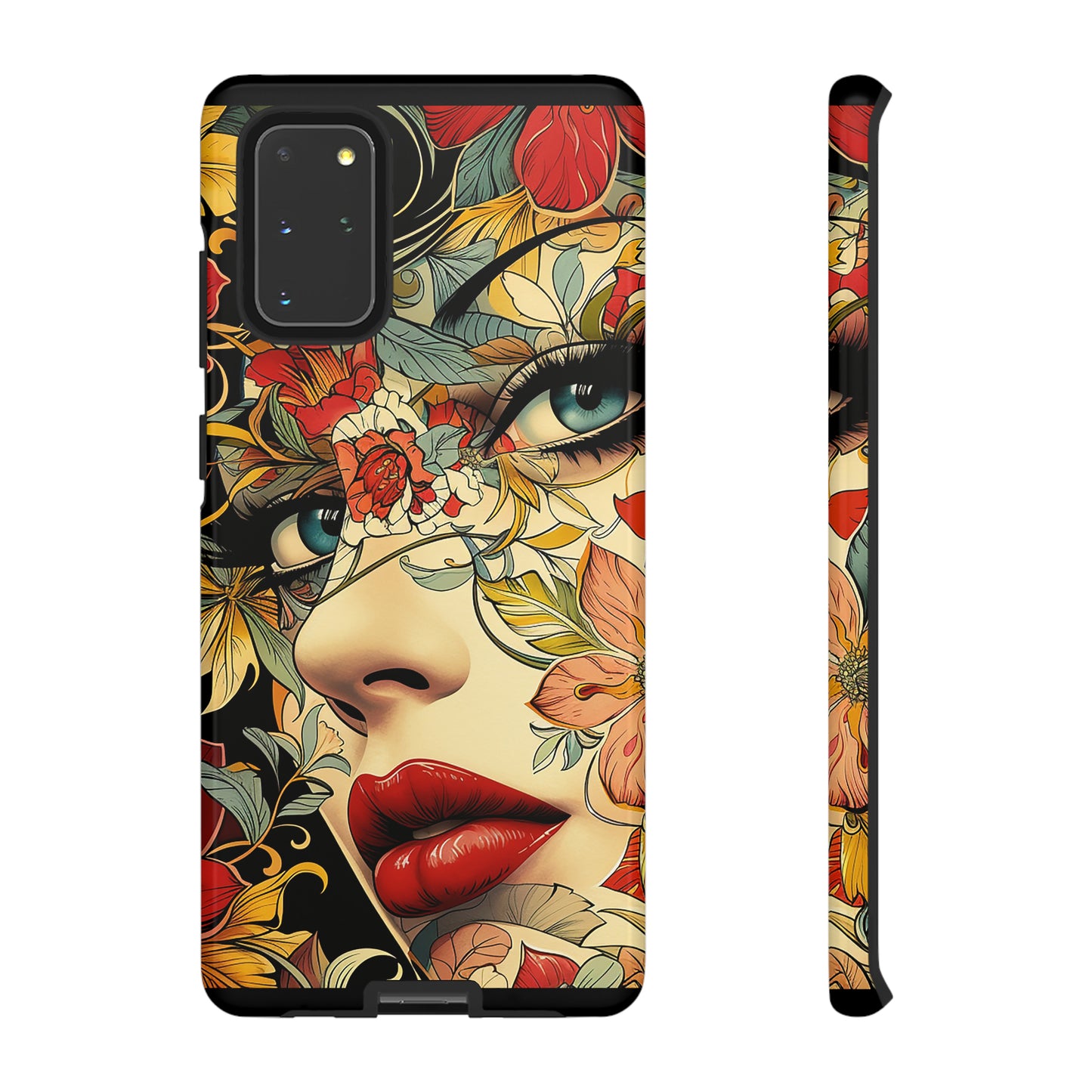 Tough Phone Case Lady Red