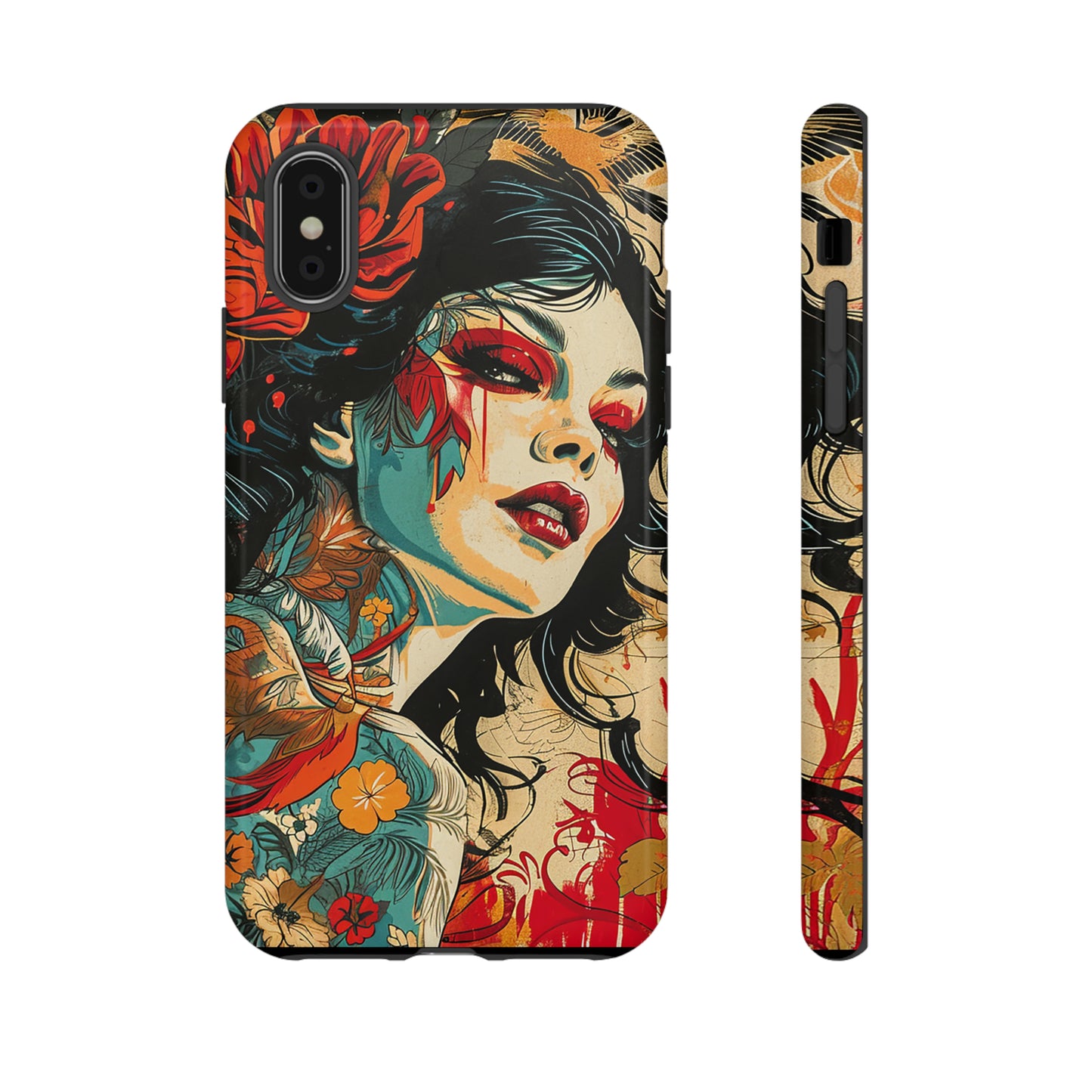 Tough Phone Case Lady 01