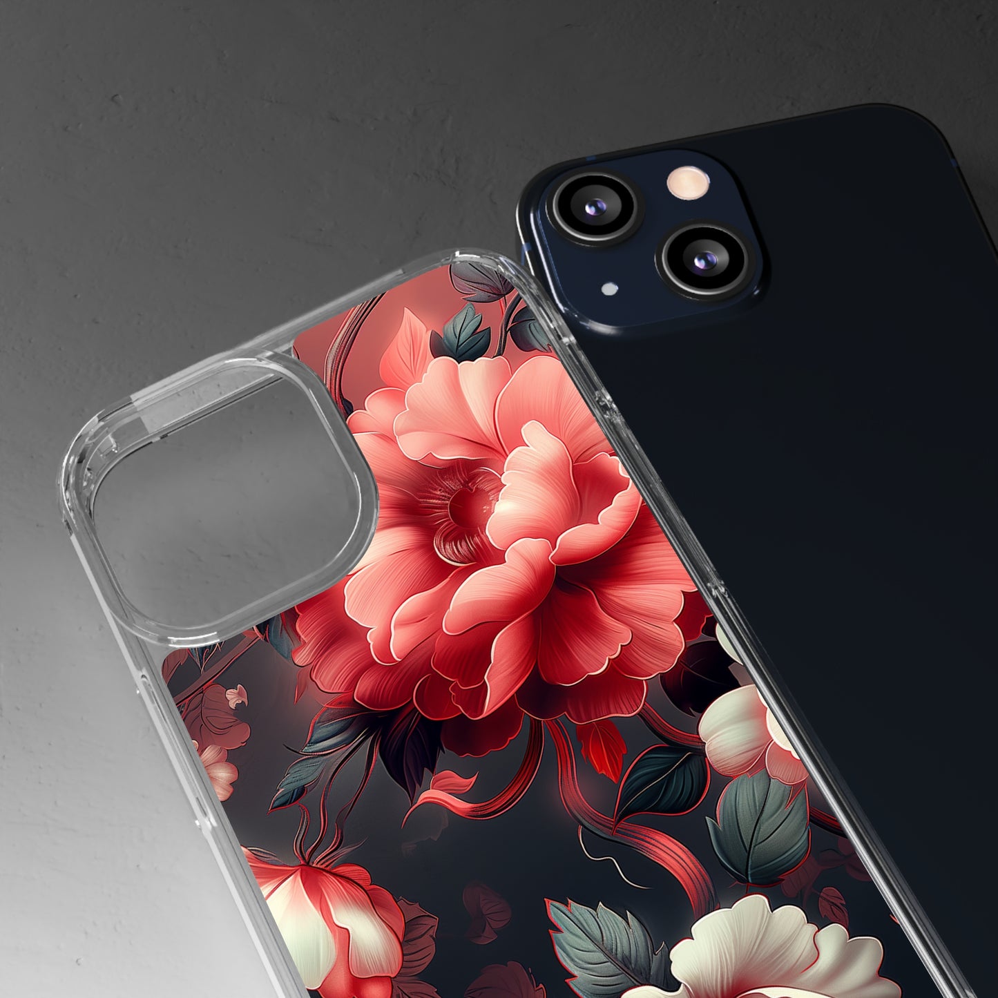 Clear Phone Cases Floral