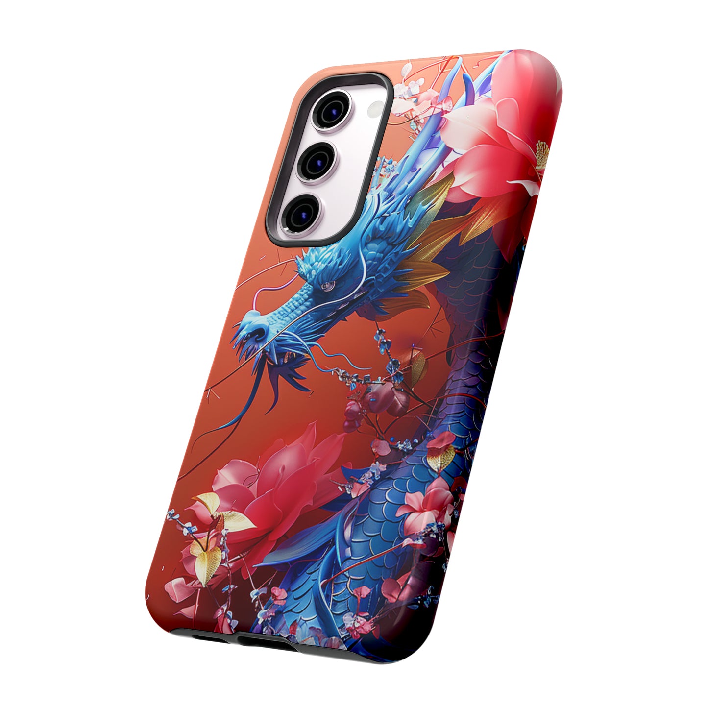 Tough Phone Cases Azure Serpent