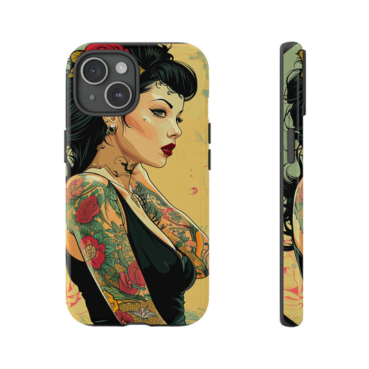 Tough Phone Case Lady 06