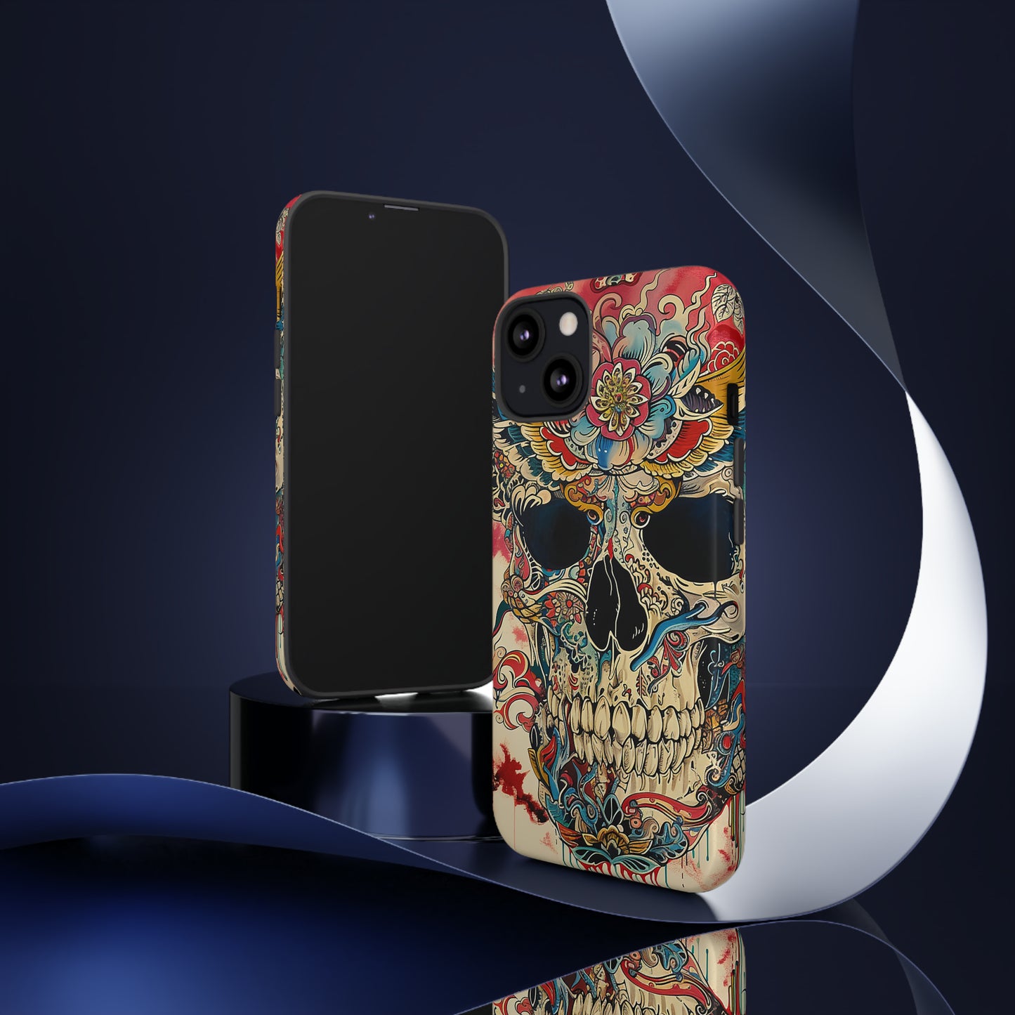Tough Phone Case Skull 06