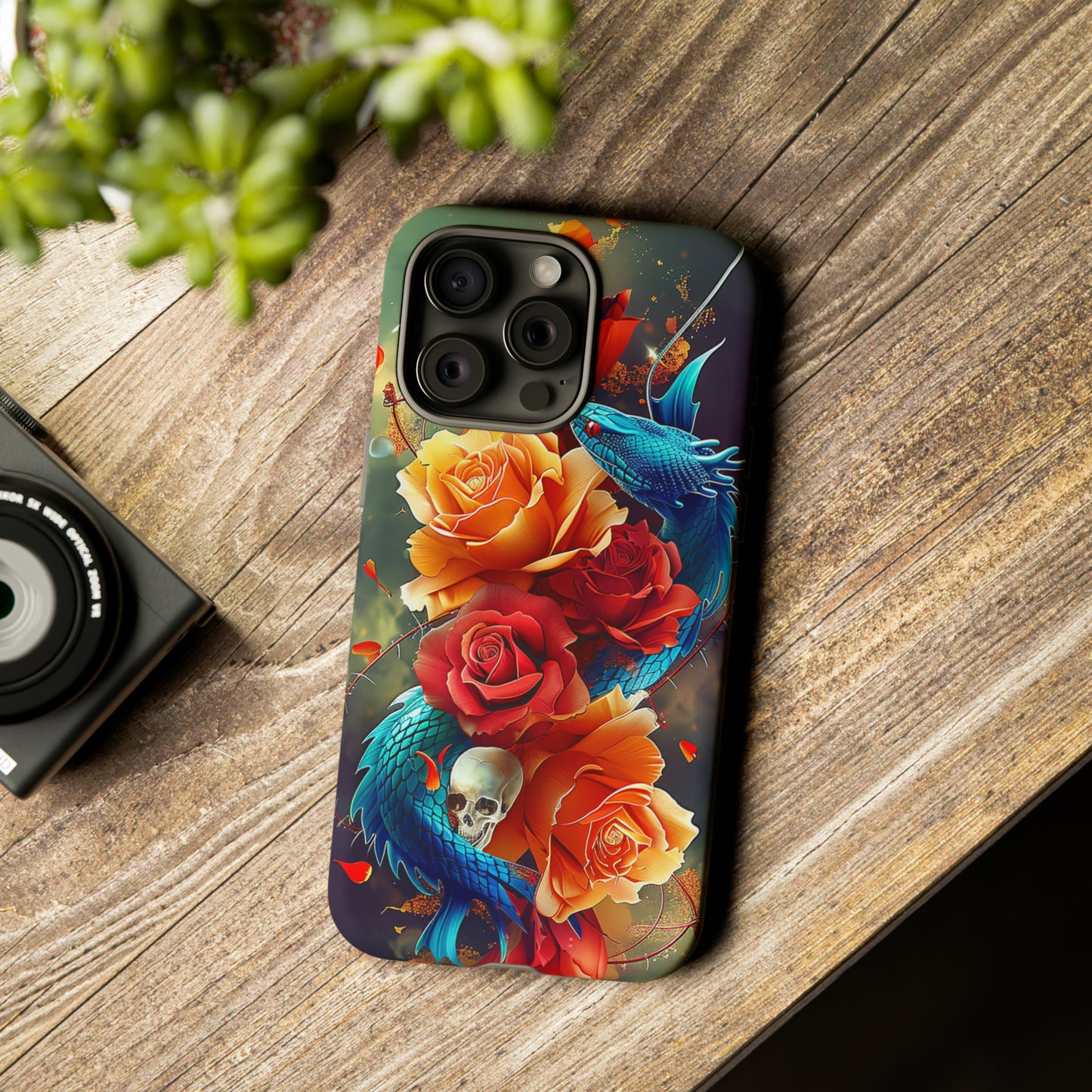 Tough Phone Cases Eternal Bloom and Beast