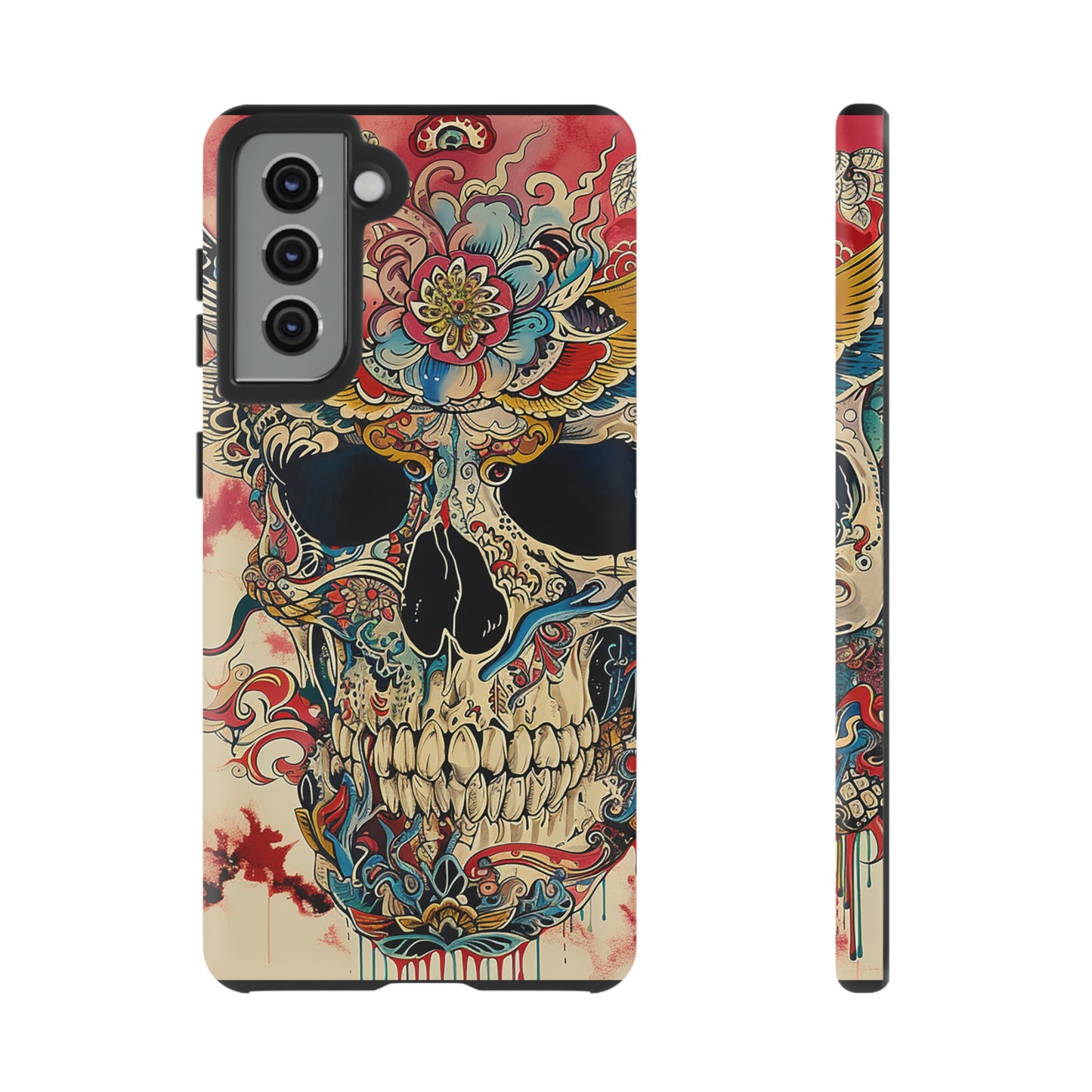 Tough Phone Case Skull 06