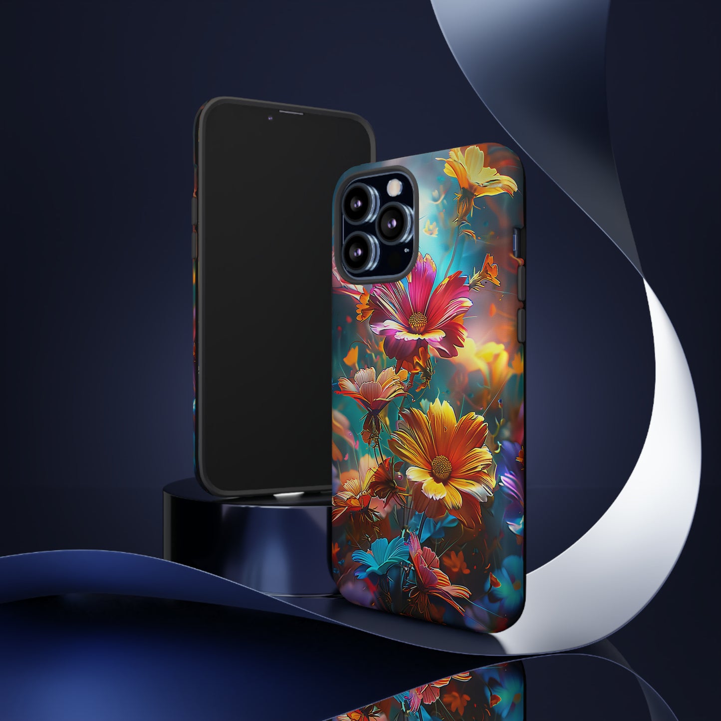Tough Phone Case Flower 01