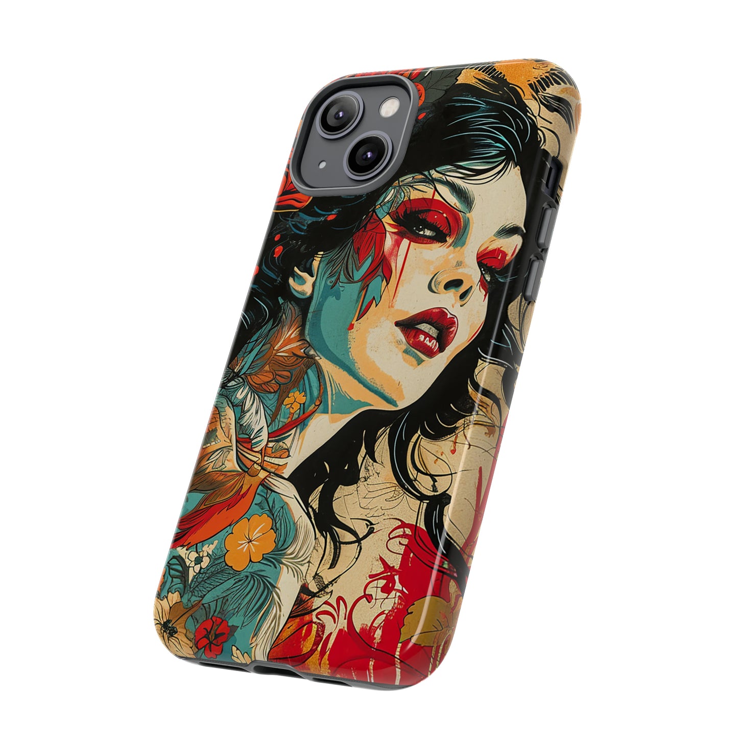 Tough Phone Case Lady 01