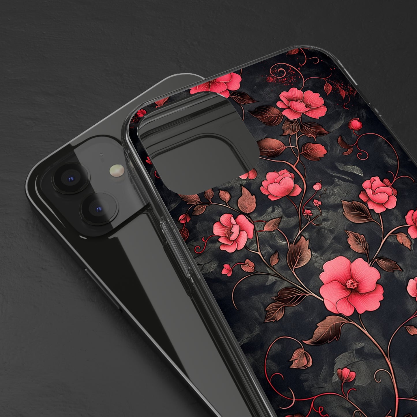 Clear Phone Cases Floral Art