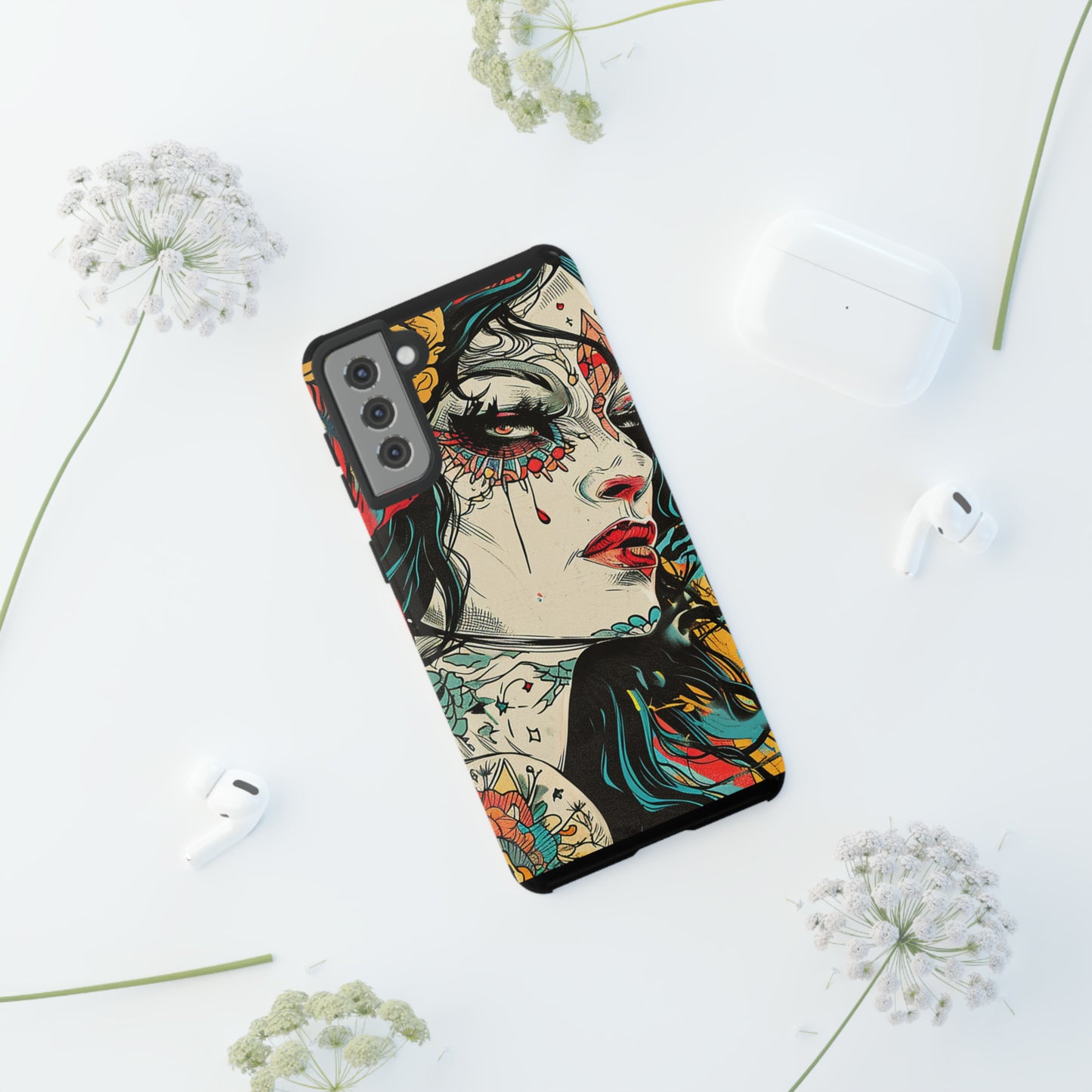 Tough Phone Case Lady 02