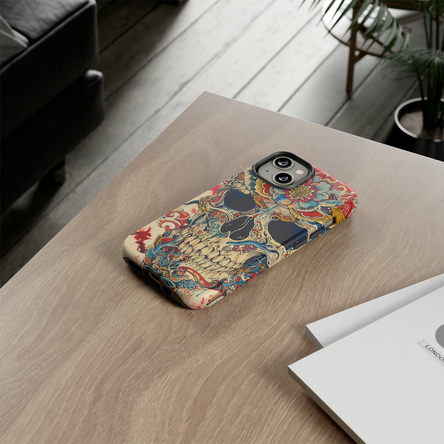 Tough Phone Case Skull 06