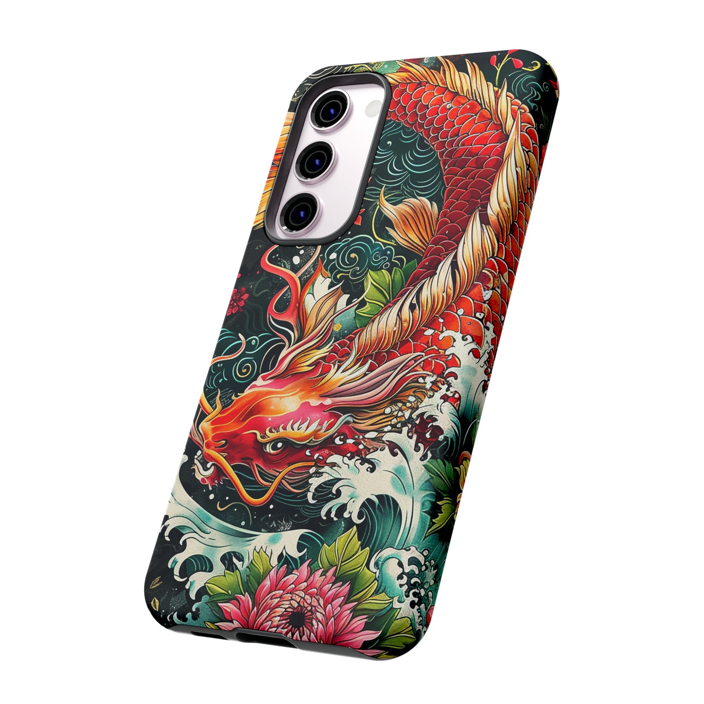 Tough Phone Case Japanese Koi Fish