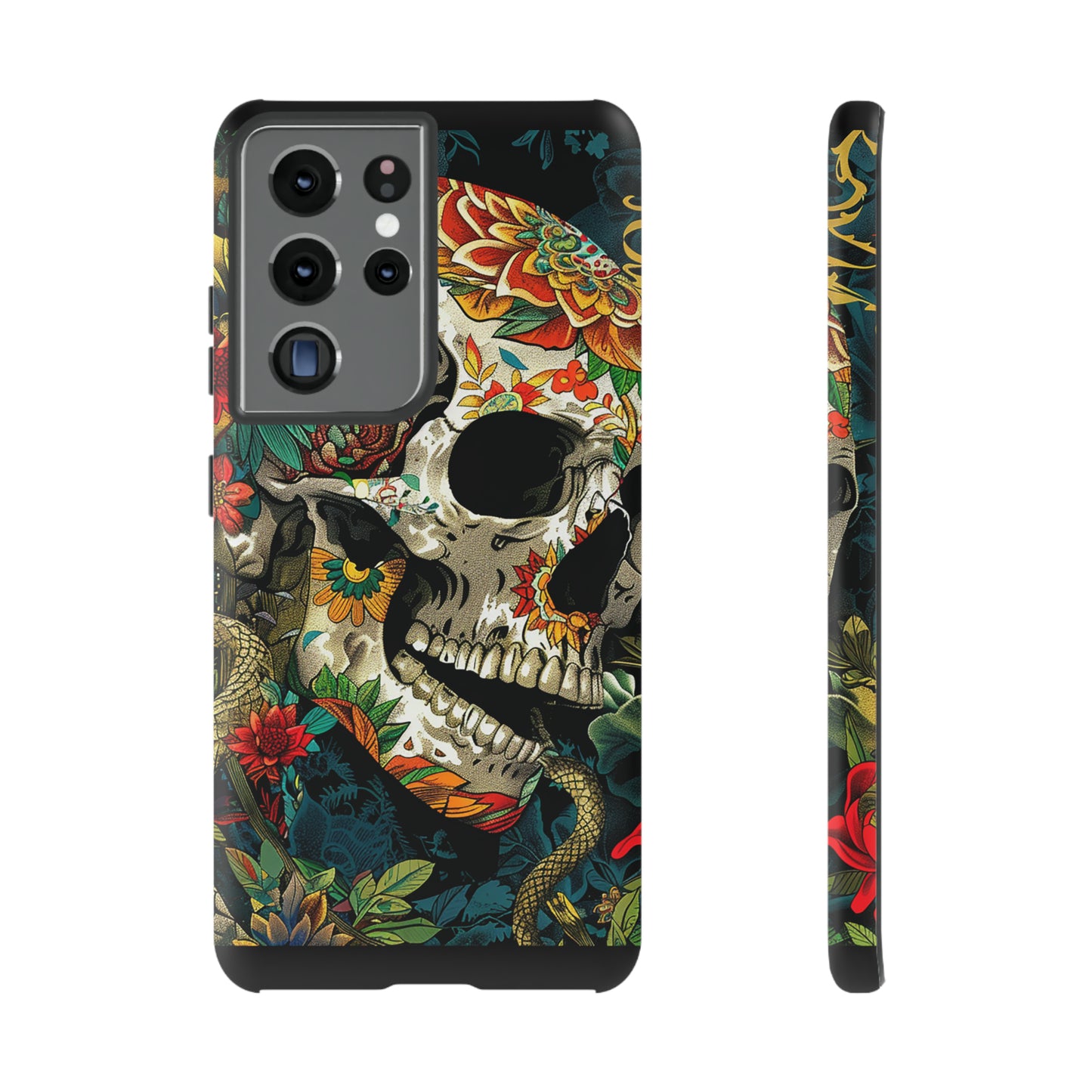 Tough Phone Case Skull 01