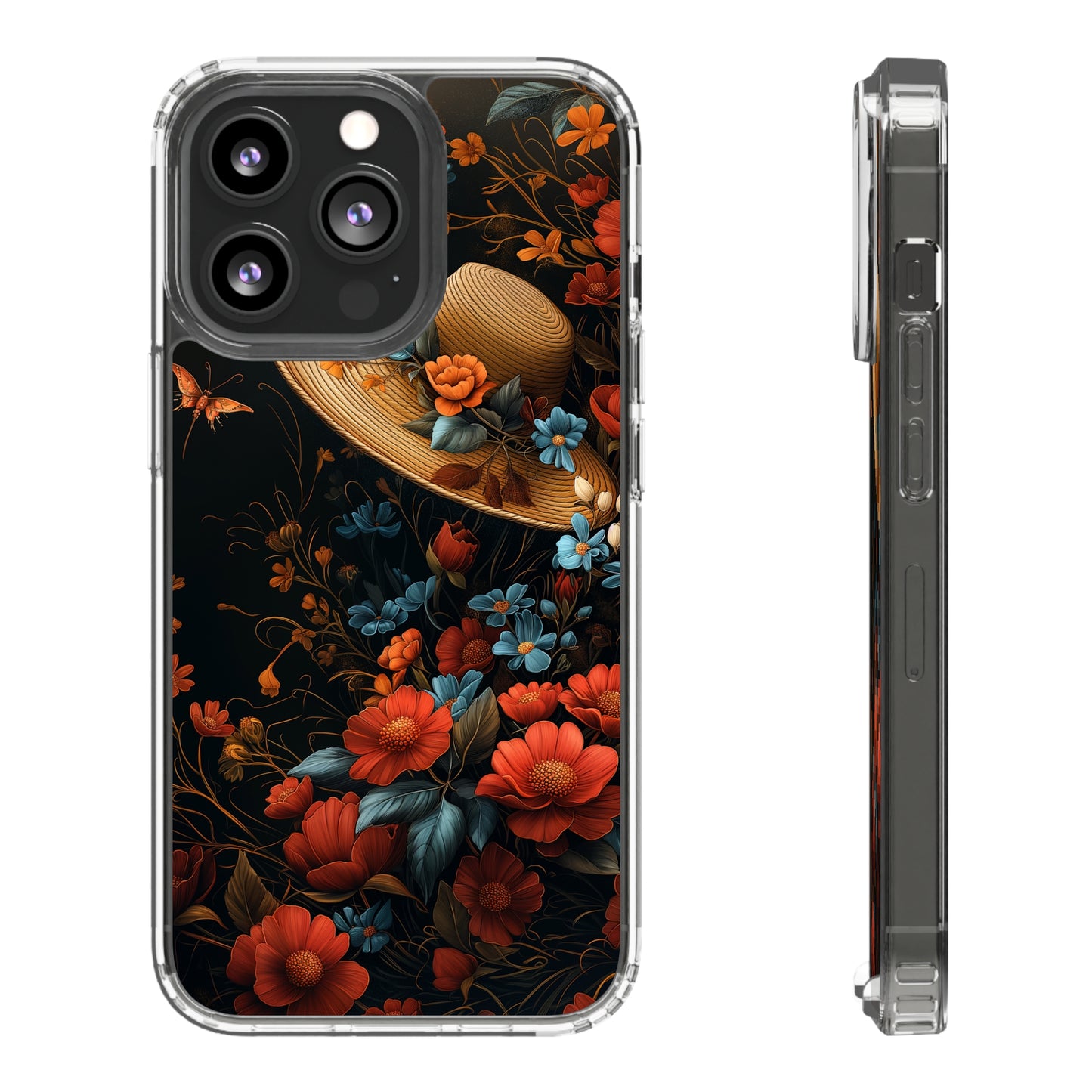 Clear Phone Cases Floral