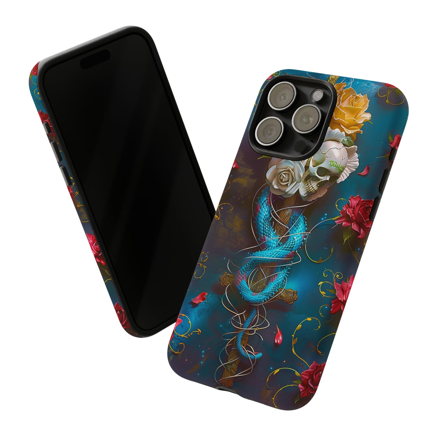 Tough Phone Cases Serpent & Roses