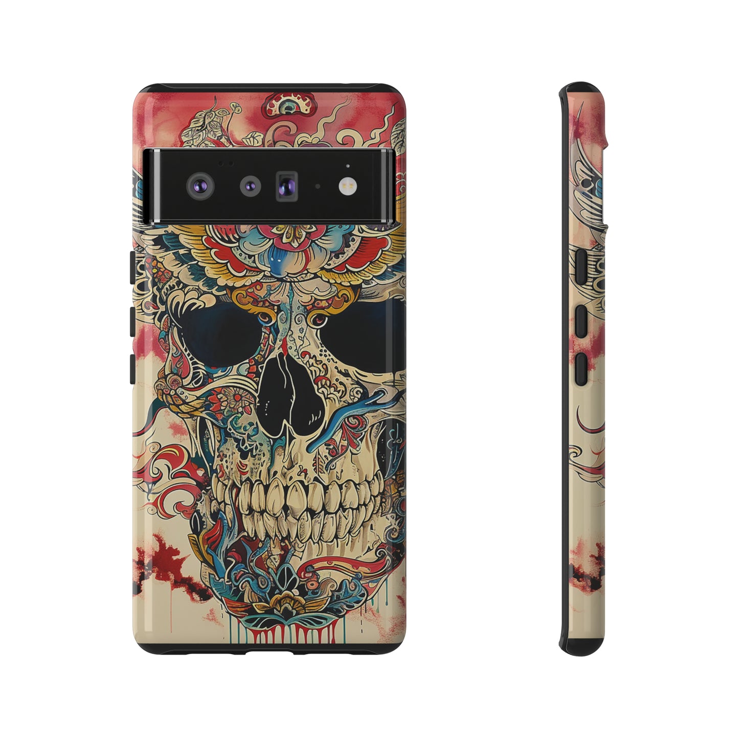 Tough Phone Case Skull 06