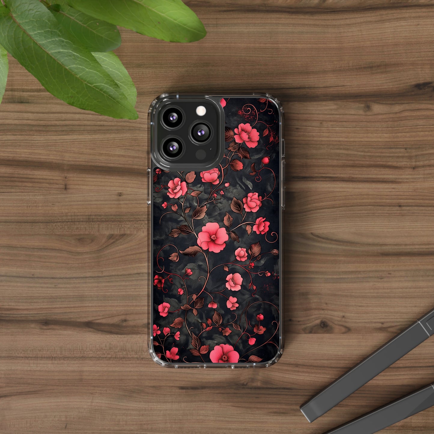 Clear Phone Cases Floral Art