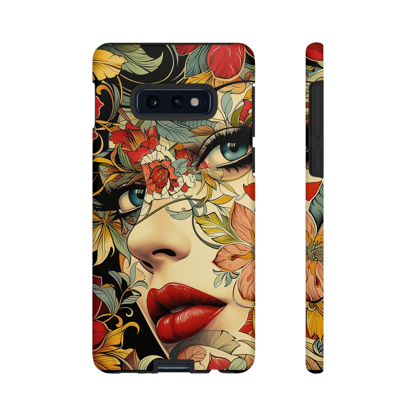 Tough Phone Case Lady Red