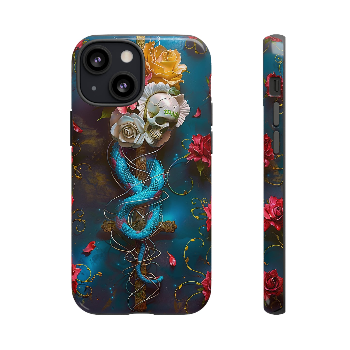 Tough Phone Cases Serpent & Roses