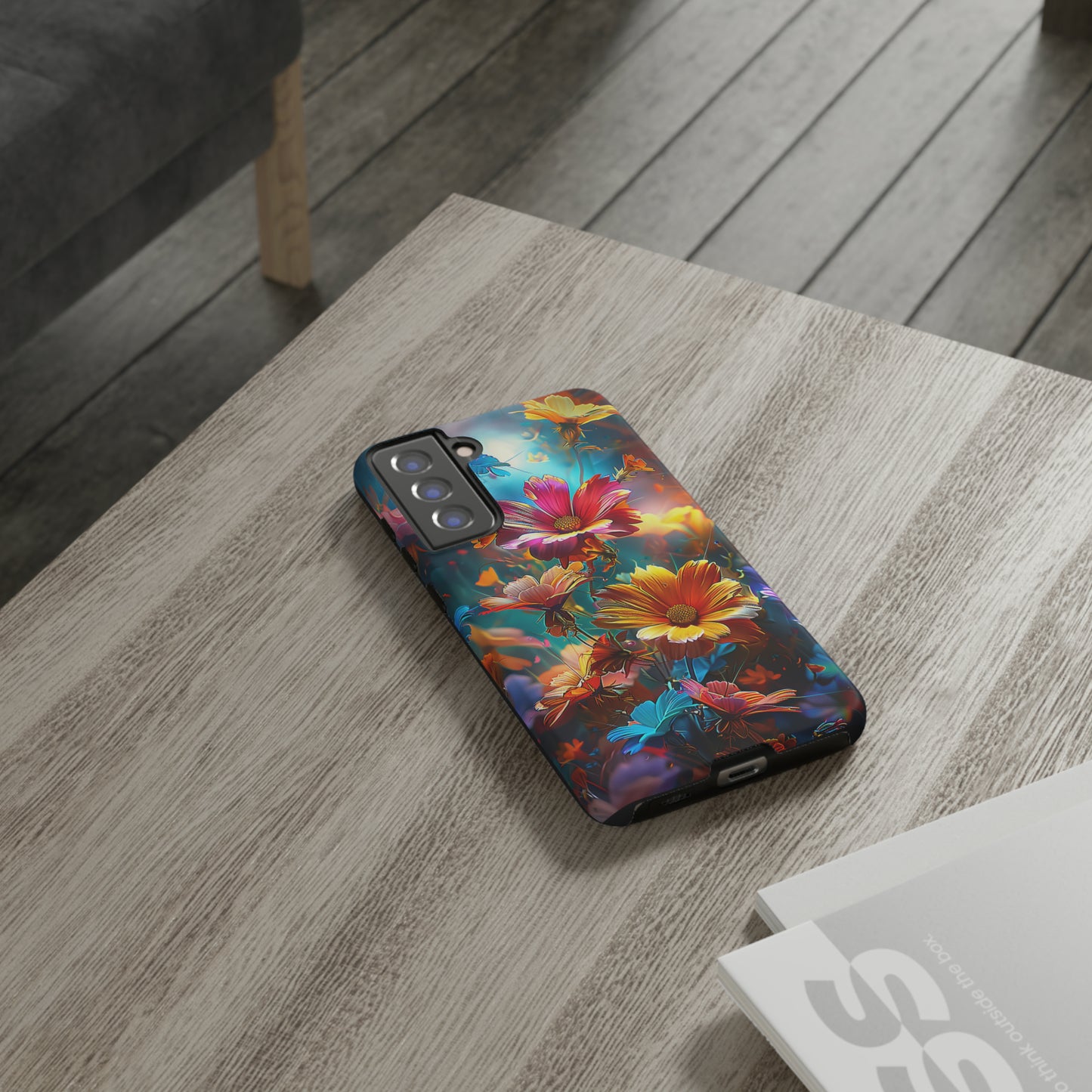 Tough Phone Case Flower 01