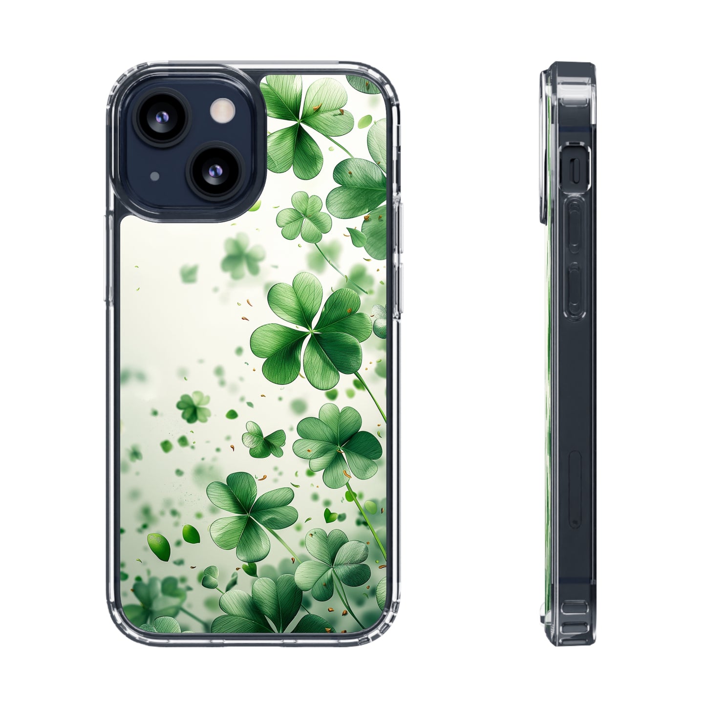 Clear Phone Cases Shamrock