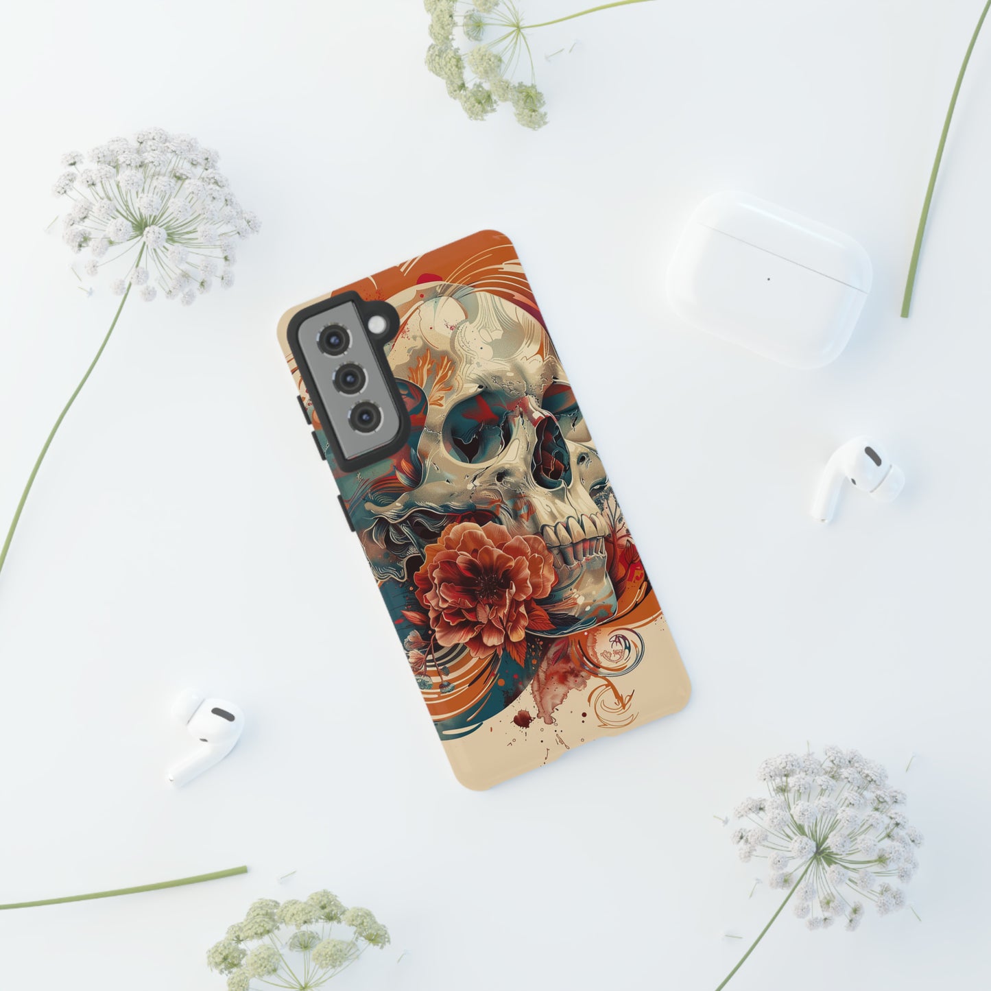 Tough Phone Case Skull 04