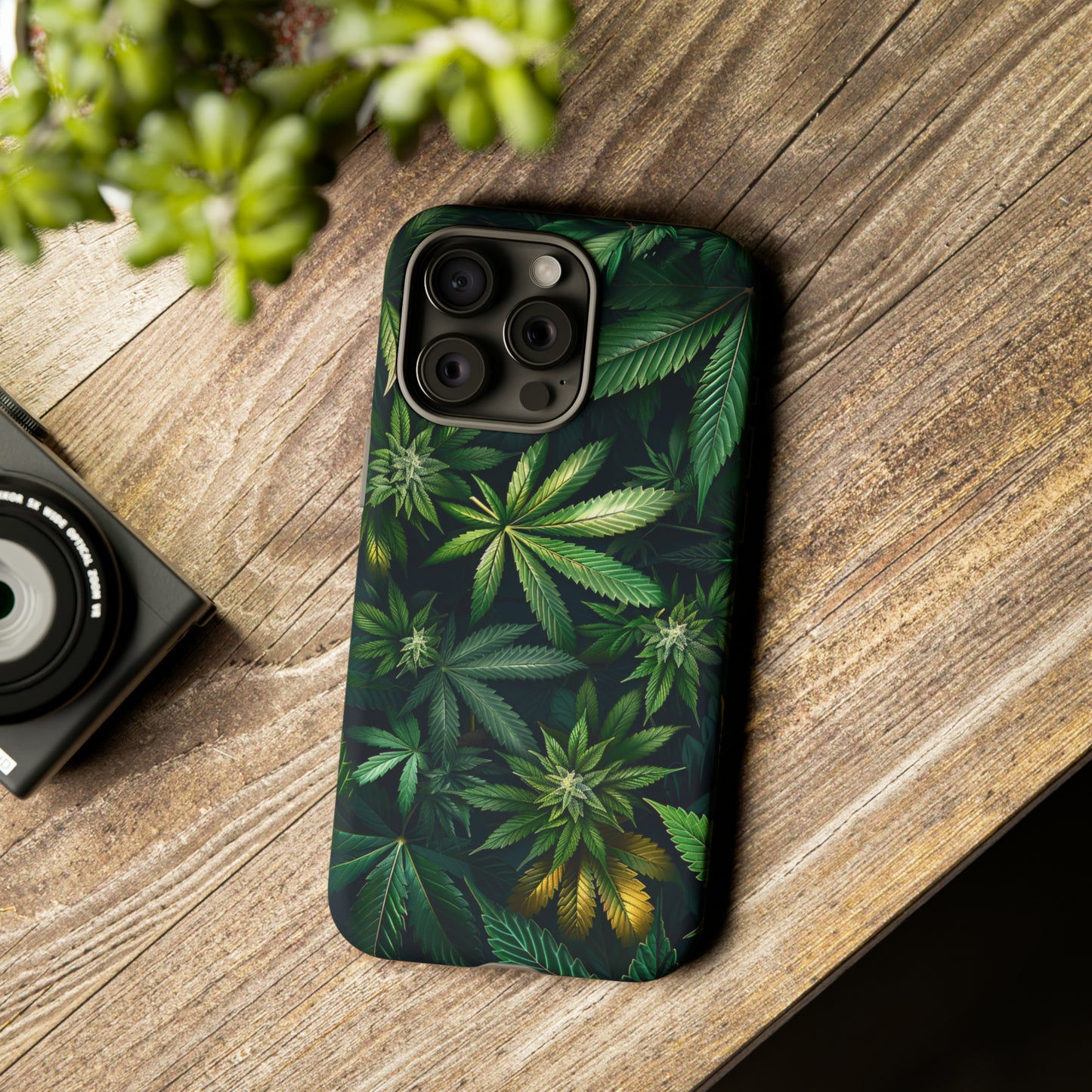 Tough Phone Case Cannabis