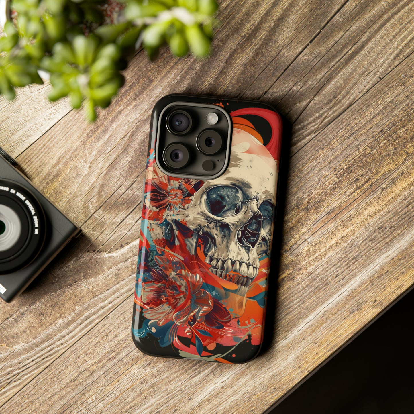 Tough Phone Case Skull 03