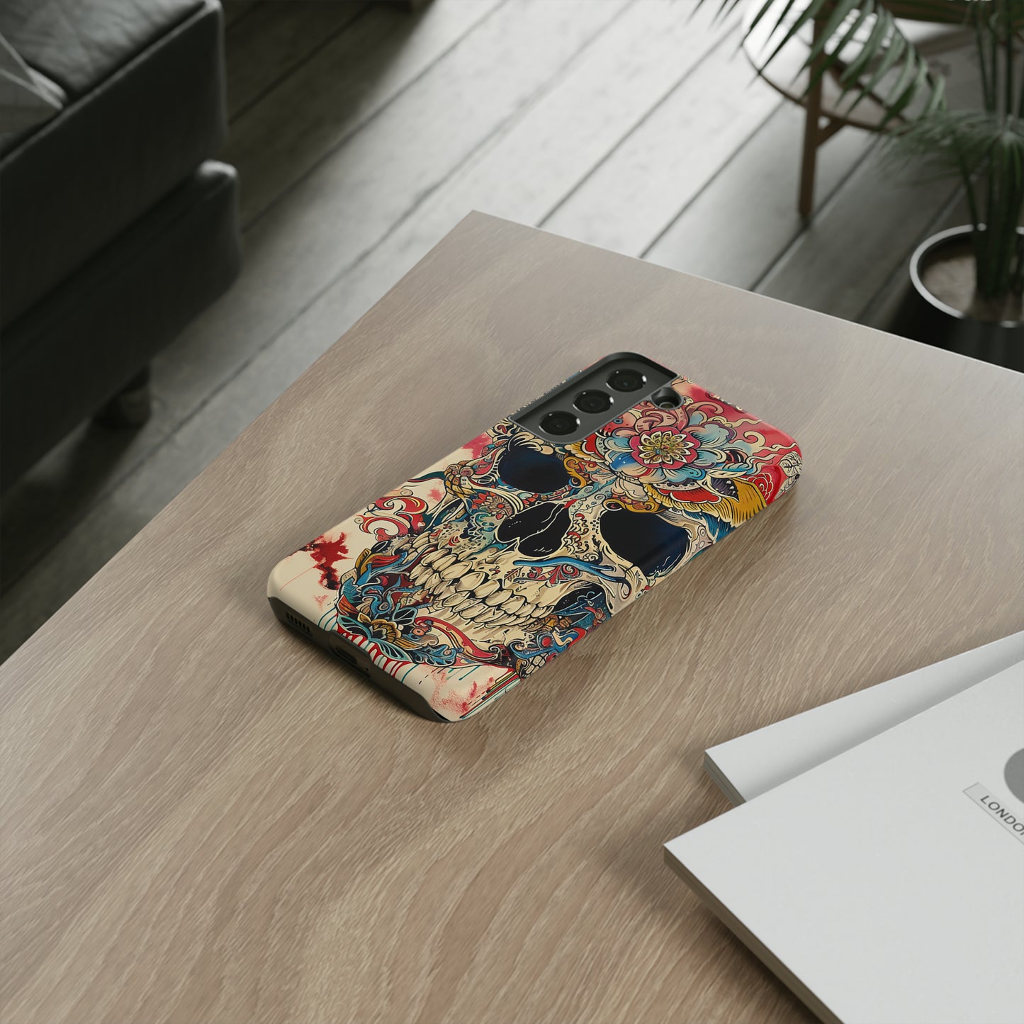 Tough Phone Case Skull 06