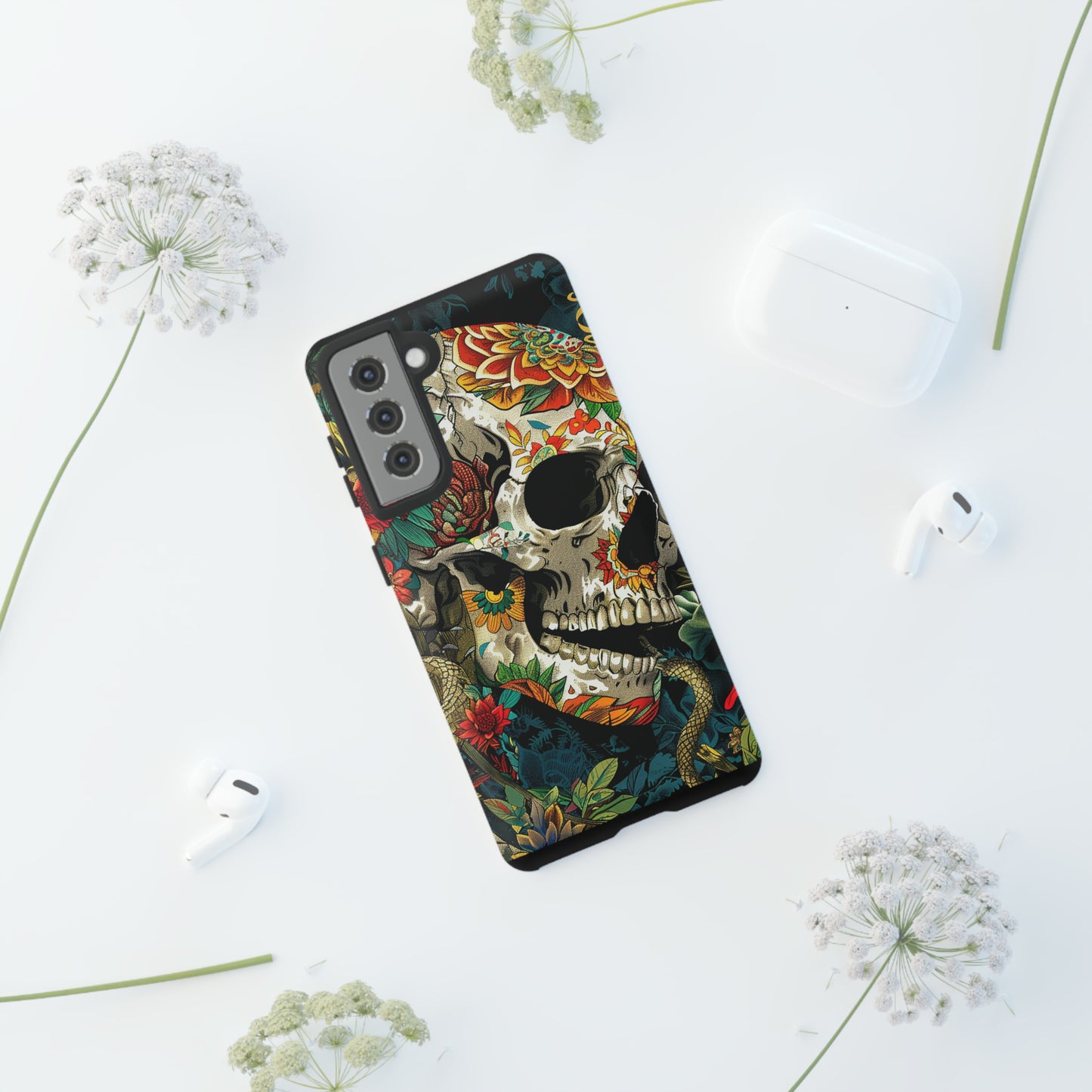 Tough Phone Case Skull 01