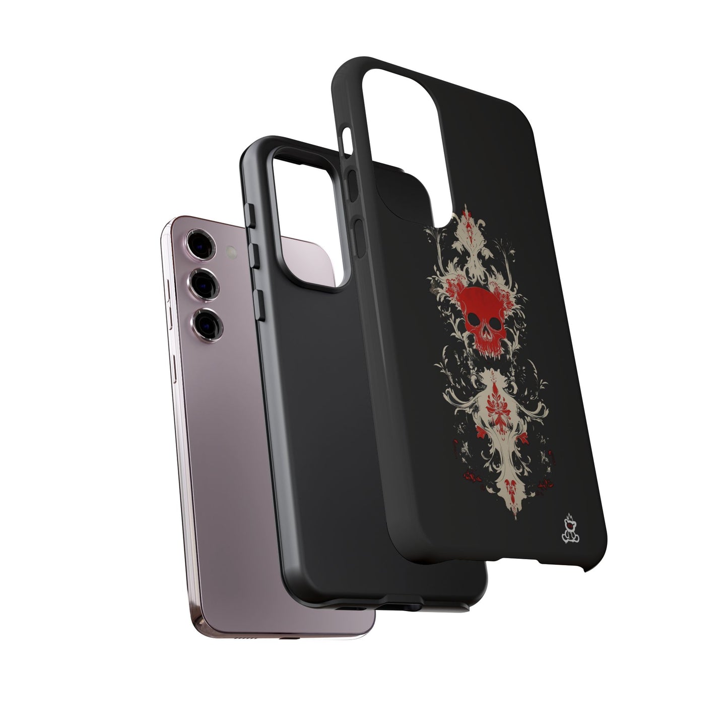 Tough Cases: Crimson Baroque Skull