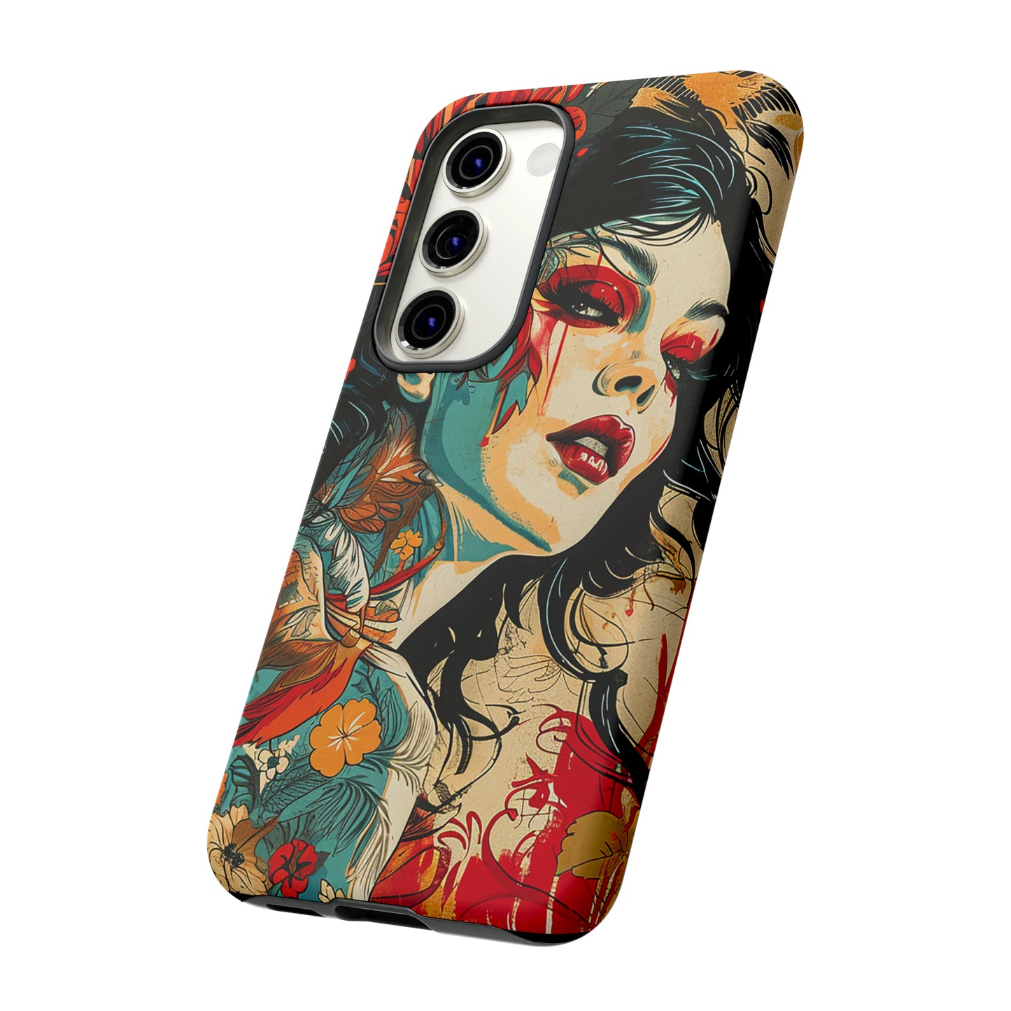 Tough Phone Case Lady 01