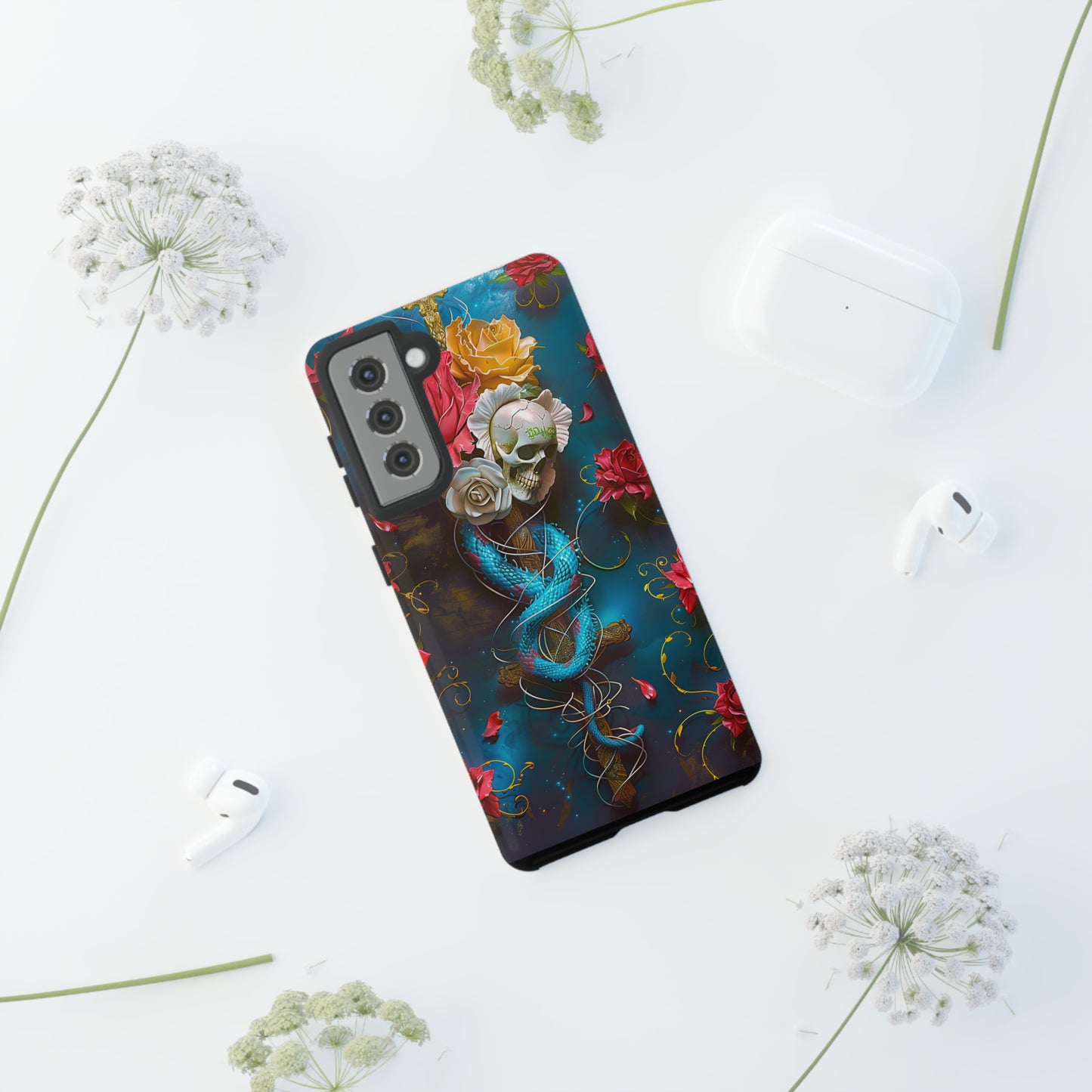 Tough Phone Cases Serpent & Roses