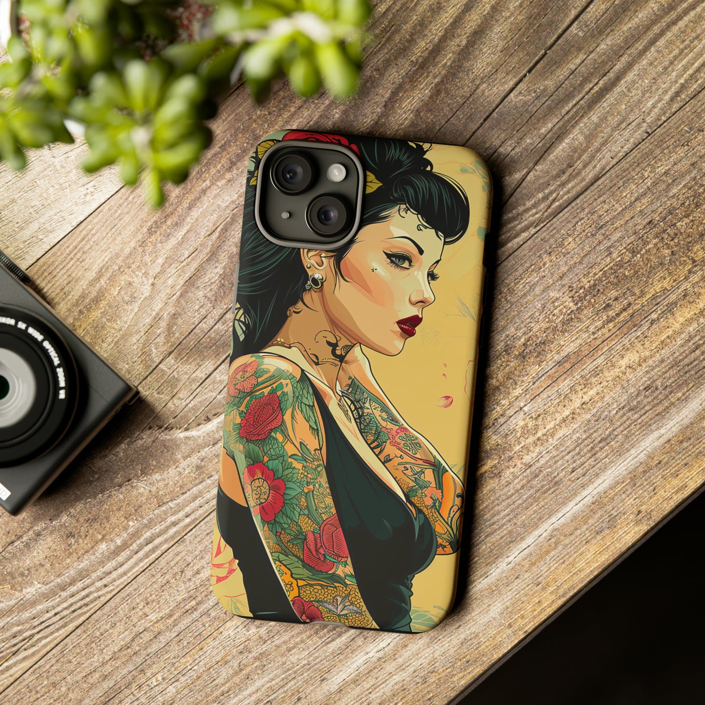 Tough Phone Case Lady 06